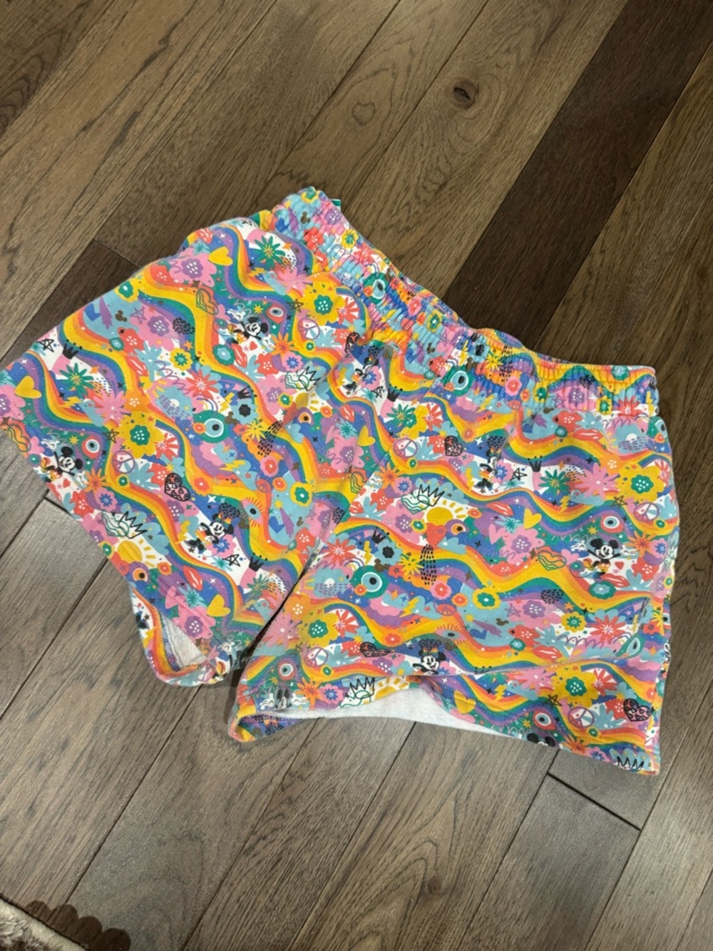 Disney Pride Collection Sweat Shorts Rainbow
